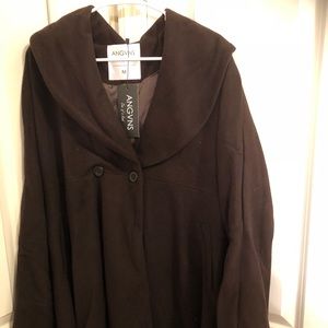 NGVNS Winter Elegant Cardigan Wind Jacket Coat